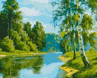 Opakowanie Malowanie po numerach - Brzozowa krawędź 40x50cm