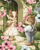 Opakowanie Malowanie po numerach - Bukiet dla kochanej40x50cm