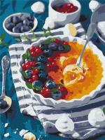 Malowanie po numerach - Creme brulee 30x40cm. Wydawca: Ideyka. SmakLiter.pl Opakowanie Malowanie po numerach - Creme brulee 30x40cm