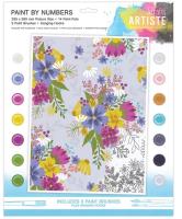 Opakowanie Malowanie po numerach - Crowded Florals