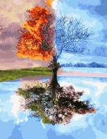 Opakowanie Malowanie po numerach  Cztery pory roku