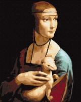 Opakowanie Malowanie po numerach - Dama z gronostajem 40x50cm