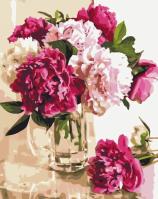 Opakowanie Malowanie po numerach - Delikatne piwonie... 40x50