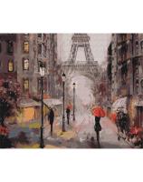 Opakowanie Malowanie po numerach - Deszczowy poranek 40x50cm