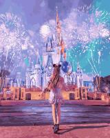 Opakowanie Malowanie po numerach Disneyland