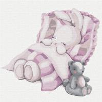 Malowanie po numerach - Dobranoc króliczku 30x30. Wydawca: Ideyka. SmakLiter.pl Opakowanie Malowanie po numerach - Dobranoc króliczku 30x30