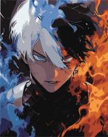 Opakowanie Malowanie po numerach - Dwa żywioły 40x50cm