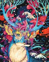 Opakowanie Malowanie po numerach Fantastyczny jeleń 40x50cm