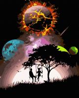 Opakowanie Malowanie po numerach Fantastyczny Krajobraz