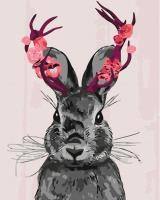 Opakowanie Malowanie po numerach - Fantastyczny królik 40x50