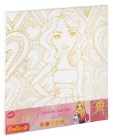 Opakowanie Malowanie po numerach + farby Girl