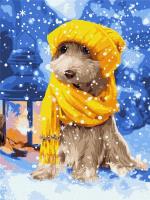 Opakowanie Malowanie po numerach - Futrzany przyjaciel 30x40