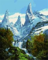 Opakowanie Malowanie po numerach - Góry zimą 30x40cm