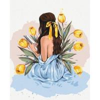 Opakowanie Malowanie po numerach - Historia tulipanów 40x50cm