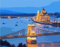 Malowanie po numerach - Jasne Węgry 40x50cm. Wydawca: Ideyka. SmakLiter.pl Opakowanie Malowanie po numerach - Jasne Węgry 40x50cm