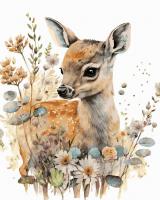 Opakowanie Malowanie po numerach Jeleń plamisty