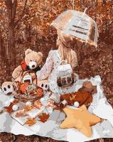 Opakowanie Malowanie po numerach - Jesienny piknik 40x50