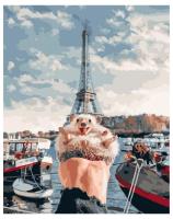 Opakowanie Malowanie po numerach - Jeż w podróży 40x50cm