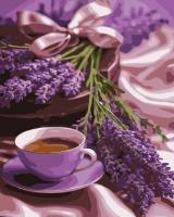 Opakowanie Malowanie po numerach - Kawa Lawendowa 40x50cm