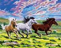 Opakowanie Malowanie po numerach - Konie na polu 40x50cm