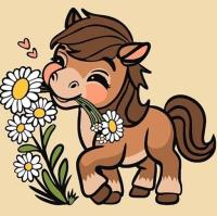 Opakowanie Malowanie po numerach - Konyachka 25x25cm