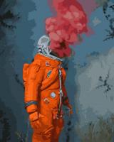 Opakowanie Malowanie po numerach - Kosmiczny bohater 40x50cm