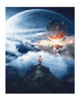 Opakowanie Malowanie po numerach Kosmiczny podróżnik