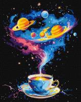 Opakowanie Malowanie po numerach - Kosmiczny wir z farbami...