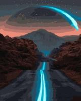 Opakowanie Malowanie po numerach - Księżycowa droga 40x50 cm