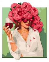 Opakowanie Malowanie po numerach - Kwitnący nastrój 40x50cm