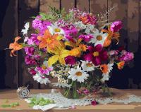 Opakowanie Malowanie po numerach  Letni bukiet