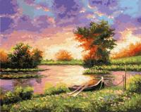 Opakowanie Malowanie po numerach Letni krajobraz