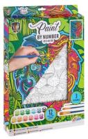 Opakowanie Malowanie po numerach - lew canvas
