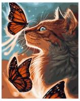 Opakowanie Malowanie po numerach - Lśniący kot 40x50cm