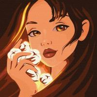 Opakowanie Malowanie po numerach - Magiczna bawełna 40x40cm