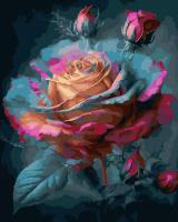 Opakowanie Malowanie po numerach Magiczna róża