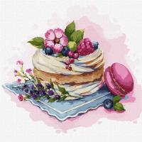 Malowanie po numerach - Małe słodkości 25x25. Wydawca: Ideyka. SmakLiter.pl Opakowanie Malowanie po numerach - Małe słodkości 25x25