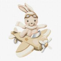 Opakowanie Malowanie po numerach - Mały pilot 30x30cm