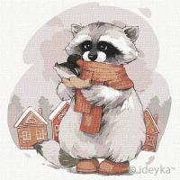 Opakowanie Malowanie po numerach - Mały przyjaciel 30x30cm