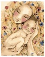 Opakowanie Malowanie po numerach- Mamusia z noworodkiem 40x50