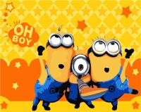 Opakowanie Malowanie po numerach - Miniony 40x50cm