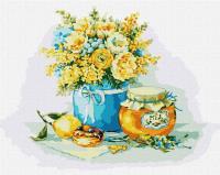 Malowanie po numerach - Miodowa przyjemność 40x50. Wydawca: Ideyka. SmakLiter.pl Opakowanie Malowanie po numerach - Miodowa przyjemność 40x50