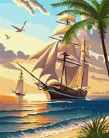 Opakowanie Malowanie po numerach - Morski cruise 40x50cm