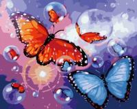 Malowanie po numerach - Motyle 40x50cm. Wydawca: Tobby. SmakLiter.pl Opakowanie Malowanie po numerach - Motyle 40x50cm