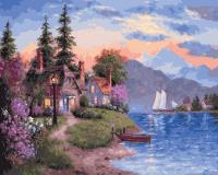 Opakowanie Malowanie po numerach Nad jeziorem