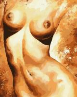 Opakowanie Malowanie po numerach Naga kobieta