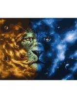 Opakowanie Malowanie po numerach - Niebiański lew 40x50cm