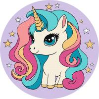 Opakowanie Malowanie po numerach - Niezrównany jednorożec19cm