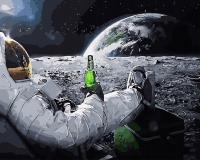 Opakowanie Malowanie po numerach Odpoczynek kosmiczny