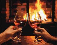 Opakowanie Malowanie po numerach - Ogrzewanie przy kominku